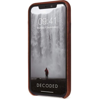 Decoded Läderskal för iPhone 11 Pro Max 6.5 Brun