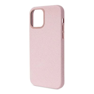 Decoded MagSafe Läderskal iPhone 12 Mini Rosa