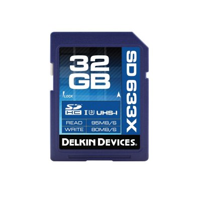 DelkinSDHC 32GB 633x UHS-I 95MB/s
