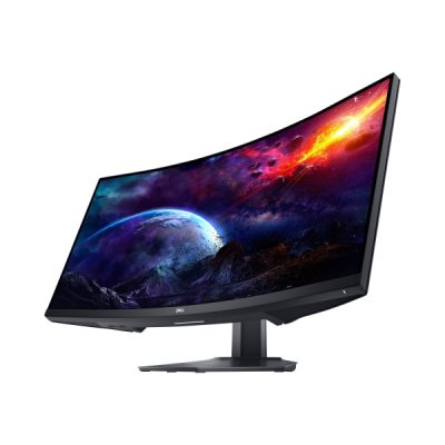 dell S3422DWG ean 5397184504963 34 tum 1800r böjd led gaming skärm 3440x1440 wqhd 144hz displayhdr400 1ms 400 nits amd freesync