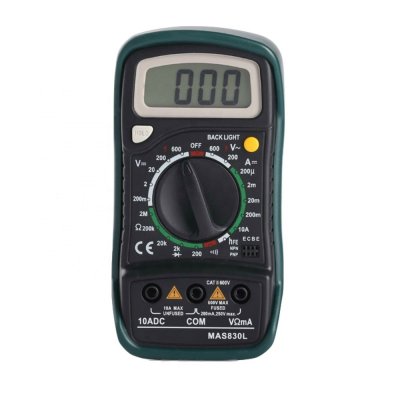 Digital Multimeter Volt Ohm Amp Tester