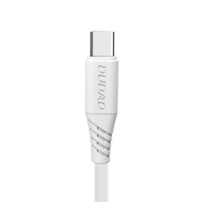 Dudao L2T USB-A till USB-C kabel 1m Vit