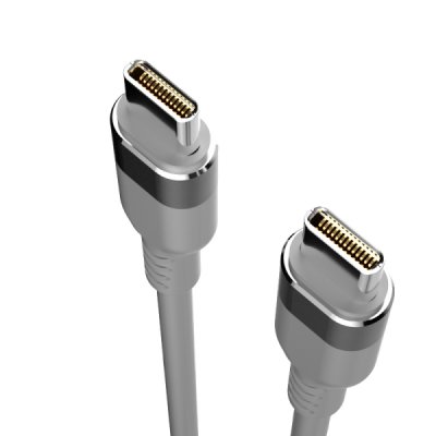 Dudao L5CMAX USB-C till USB-C datakabel 100Watt 1 meter grå
