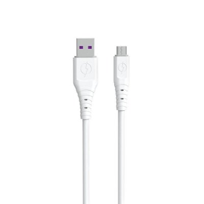 Dudao TGL3M USB-A till USB Micro kabel 1m Vit