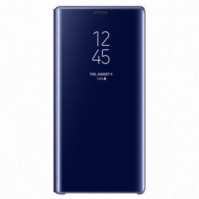 Samsung Galaxy Note 9 Clear View Standing - blå