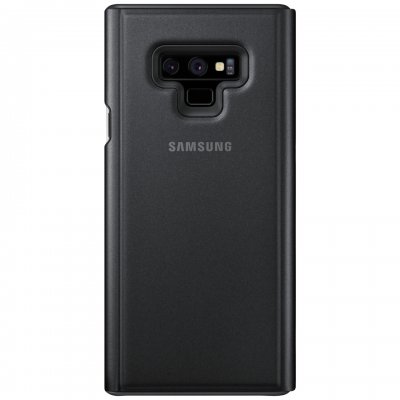 Samsung Galaxy Note 9 Clear View Standing Fodral Svart.