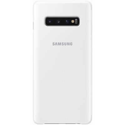 Samsung Clear View Fodral för Samsung Galaxy S10 Plus (G975F) - Vit