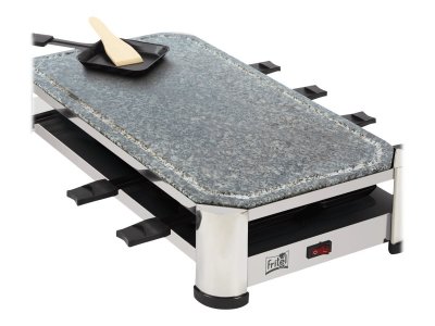 Fritel SG 2180 Bordsgrill / Raclette - 1.5 kW - Rostfri stålkrom/svart