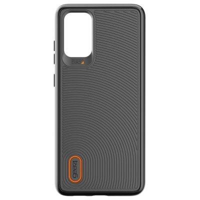 samsung galaxy s20 plus pro gear4 zagg skal case battersea military standard svart orange
