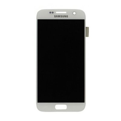 Samsung galaxy s7 Komplett Skärm LCD & touch - Original - Vit