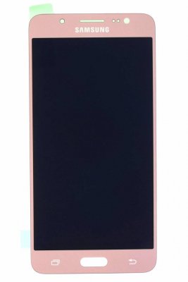 Samsung J5 (2016) LCD inkl. touch - rosa guld - Original