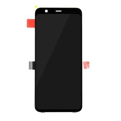 Google Pixel 4 Skärm LCD Display Original - Svart