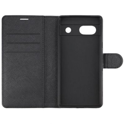 Google Pixel 7A Plånboksfodral med Stativ Svart