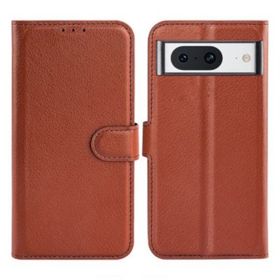 Google Pixel 8 Plånboksfodral med Stativ Brun