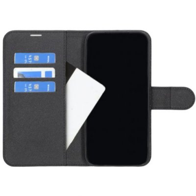 Google Pixel 8A Plånboksfodral med Stativ Svart