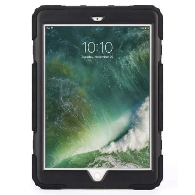 Griffin Survivor All Terrain Stöttåligt och robust fodral för Apple iPad 9.7 2017 2018 Svart