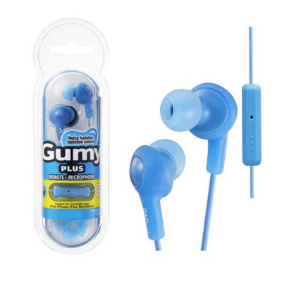 JVC Gumy Plus In-Ear Hörlurar W/Mic - HA-FR6 - Blå