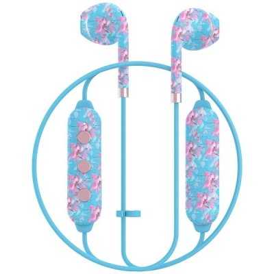 happy plugs earbuds plus wireless ii botanica exotica 7627