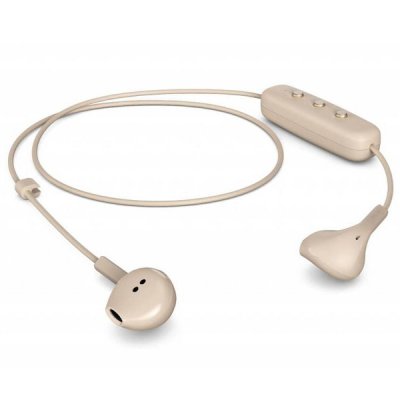 Happy Plugs Earbud Plus Wireless In-ear champagne guld