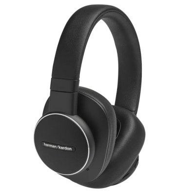 harman kardon fly anc svart black vikbara trådlösa hörlurar over-ear wireless bluetooth