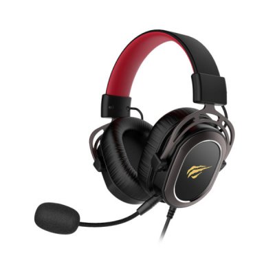 Havit H2008D Gaming Headset Svart Röd