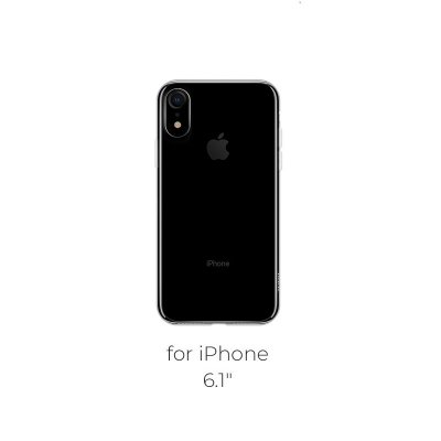 hoco light series transparent skal för iphone ren ensam stående xr