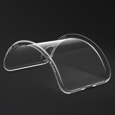 hoco light series transparent skal för iphone flexibel xr