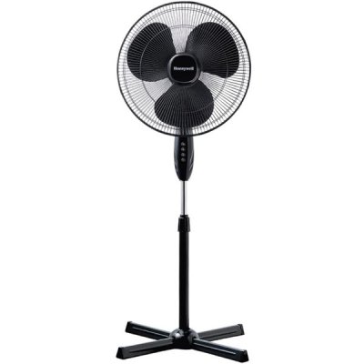 Honeywell HSF1630E Comfort Control Golvfläkt Svart