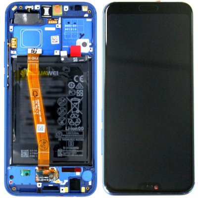 Huawei Honor 10 Original LCD Display blå blue