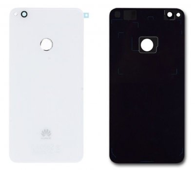 Huawei Honor 8 Lite baksida med tejp vit