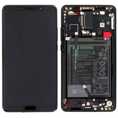 huawei mate 10 original ips lcd display skärm svart med batteri