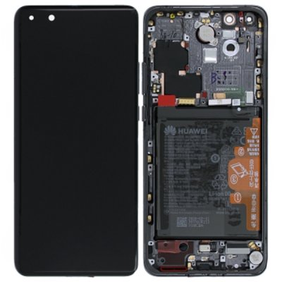 huawei p40 pro original oled display skärm svart