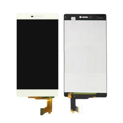 Huawei Ascend P8 Display/Skärm med LCD - Vit - Original