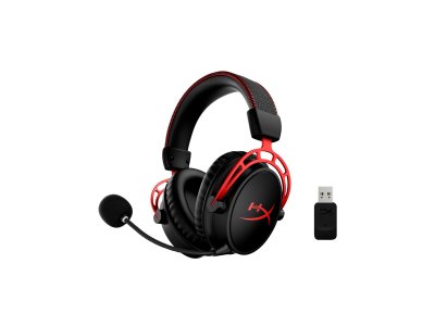 HyperX Cloud Alpha Trådlösa Hörlurar – Svart/Röd