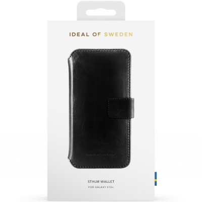iDeal Fodral Samsung Galaxy S10 Plus - STHLM Wallet - Svart