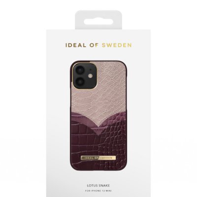 Ideal Atlier iPhone 12 Mini Skal - Lotus Snake