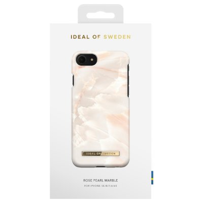 iDeal iPhone 8/7/6/6S/SE2 Skal - Rose Pearl Marble