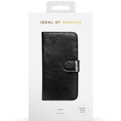 iDeal of Sweden Magnet Wallet+ iPhone 14 fodral - Svart