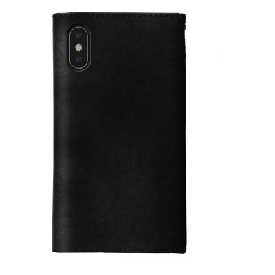 iDeal Mayfair Clutch Velvet iPhone X/XS - Svart