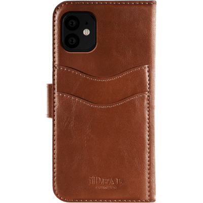 iDeal Magnet Wallet Plånboksfodral för iPhone 11 - Brun