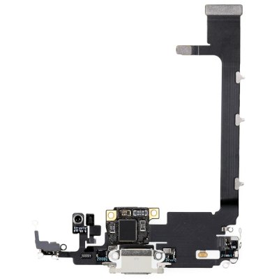 white iphone 11 pro max lightning charging port