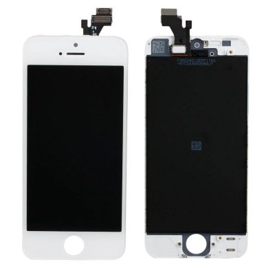 iPhone 5 Skärm Display Glas Retina LCD 640 x 1136 pixels Vit