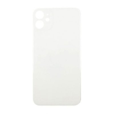 iPhone 11 Baksida Glas med Självhäftande tejp Vit