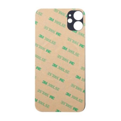 iPhone 11 Baksida Glas med Självhäftande tejp Vit