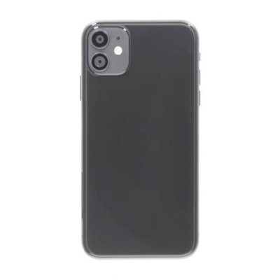 iPhone 11 Baksida med Komplett Ram Premium Svart