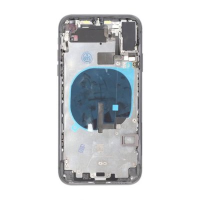iPhone 11 Baksida med Komplett Ram Premium Svart