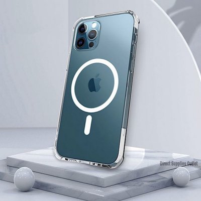 iPhone 11 MagSafe PC TPU Skal - Transparent