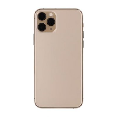 iPhone 11 Pro Baksida med Komplett Ram Premium OEM Guld
