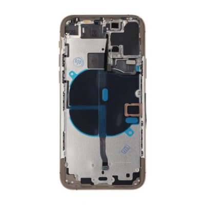 iPhone 11 Pro Baksida med Komplett Ram Premium OEM Guld