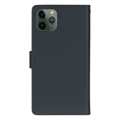 iphone 11 pro läderskal fodral skal rich diary iiglo marin bla blue blå